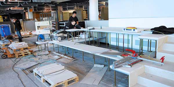 Unterbodenaufbau Flughafen München